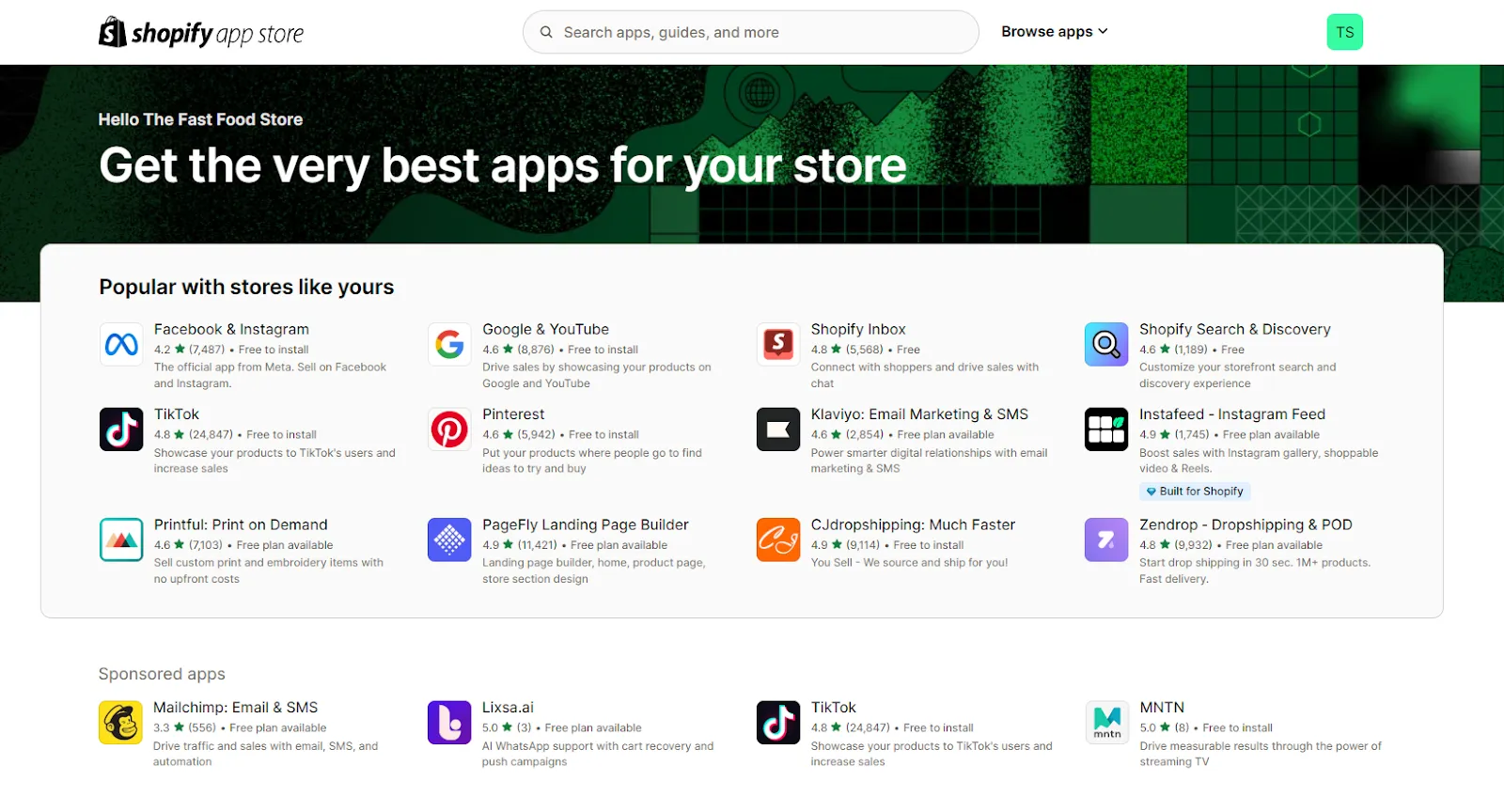 Shopify Integration of Third-Party Software 